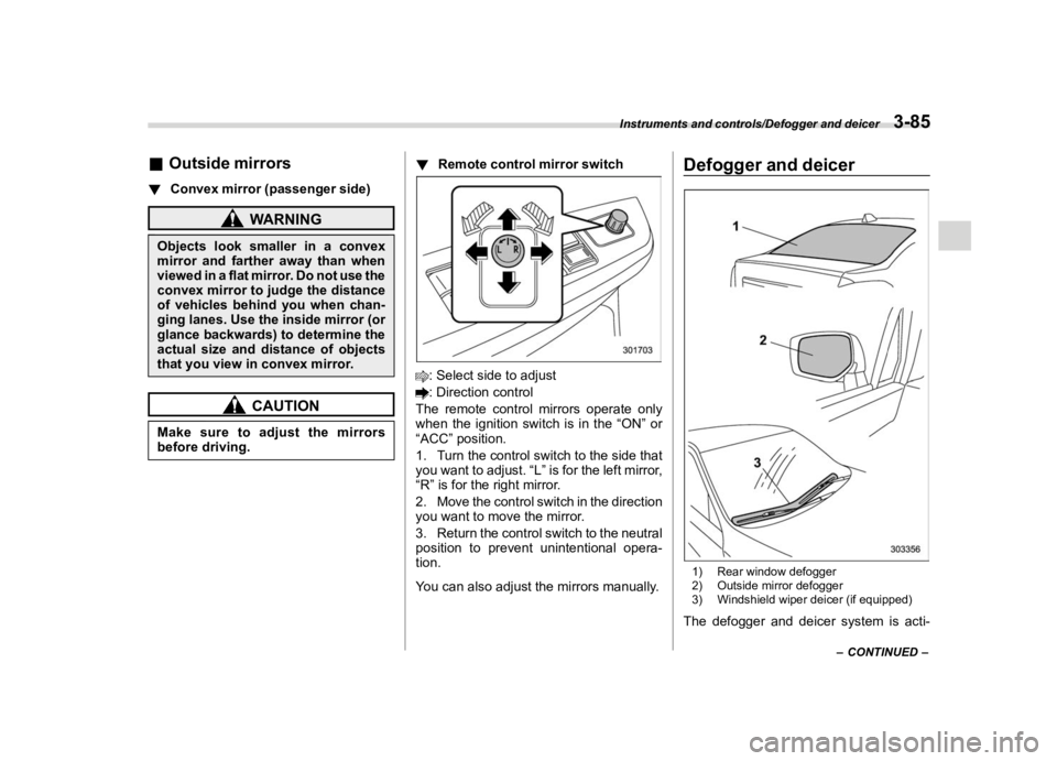 SUBARU WRX 2020  Owners Manual �������
