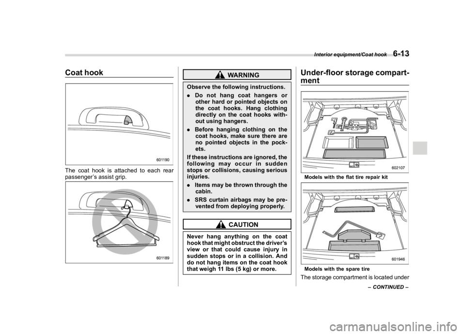 SUBARU WRX 2020  Owners Manual �������
