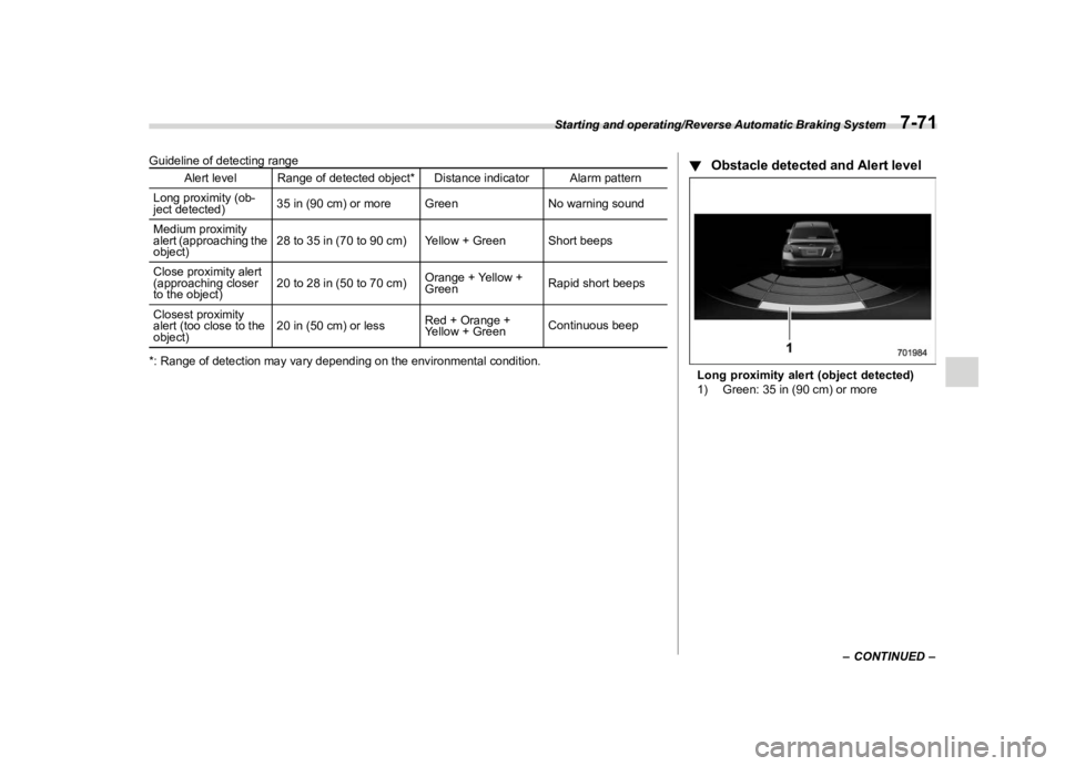 SUBARU WRX 2020  Owners Manual �������

