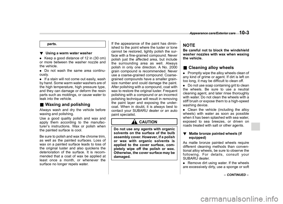 SUBARU WRX 2020  Owners Manual �������
