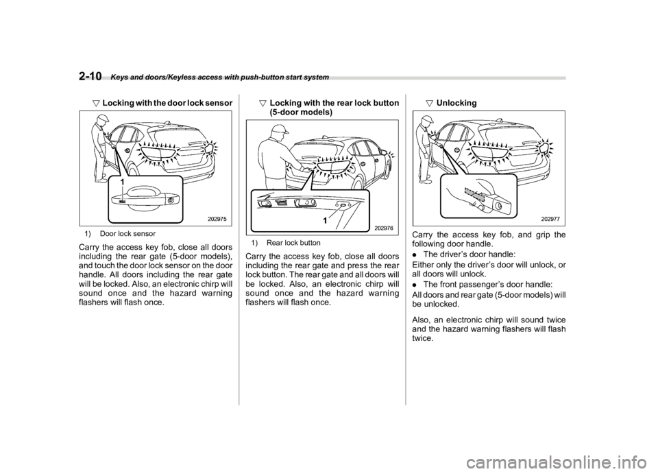 SUBARU IMPREZA 2019  Owners Manual  
�� ����� 

