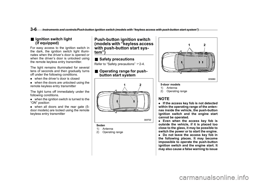 SUBARU IMPREZA 2019  Owners Manual  
������� 
