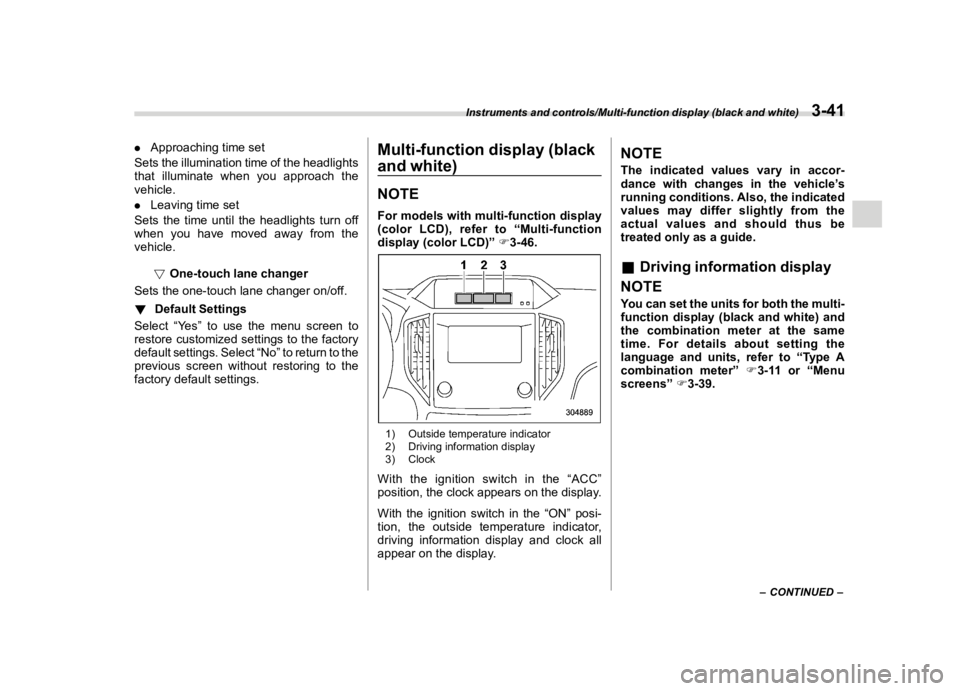 SUBARU IMPREZA 2019  Owners Manual  
������� 
