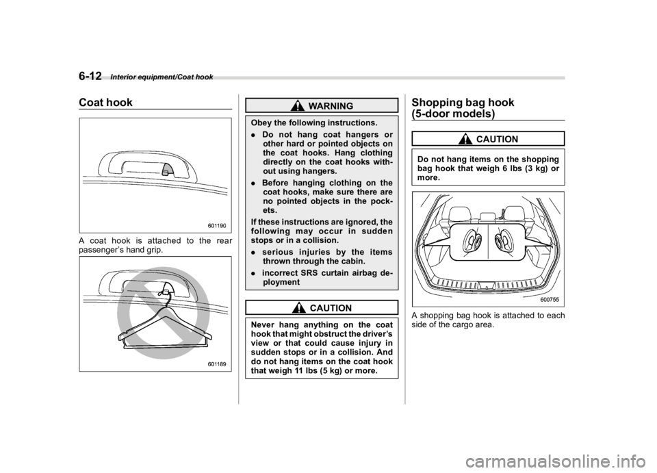 SUBARU IMPREZA 2019  Owners Manual  
������� 
