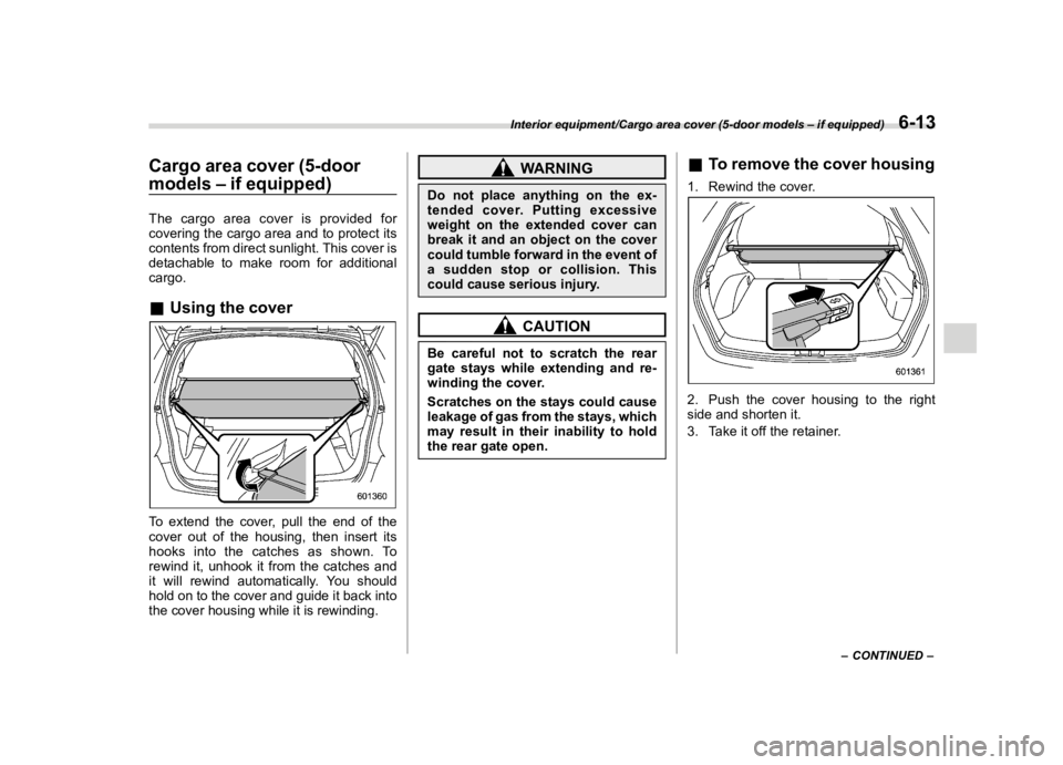 SUBARU IMPREZA 2019  Owners Manual  
������� 
