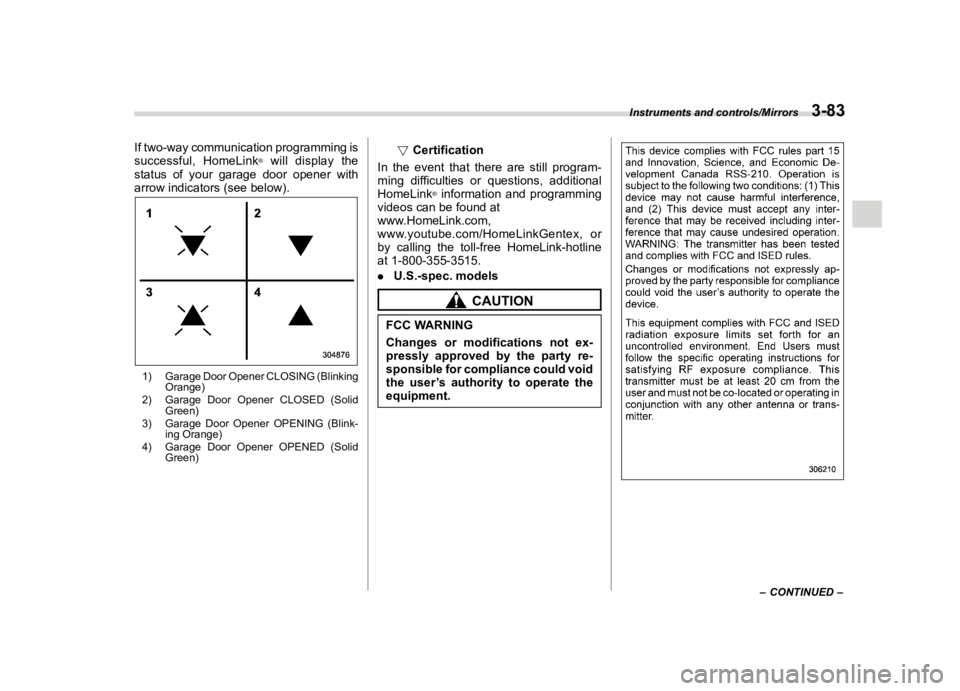 SUBARU LEGACY 2019  Owners Manual �������
