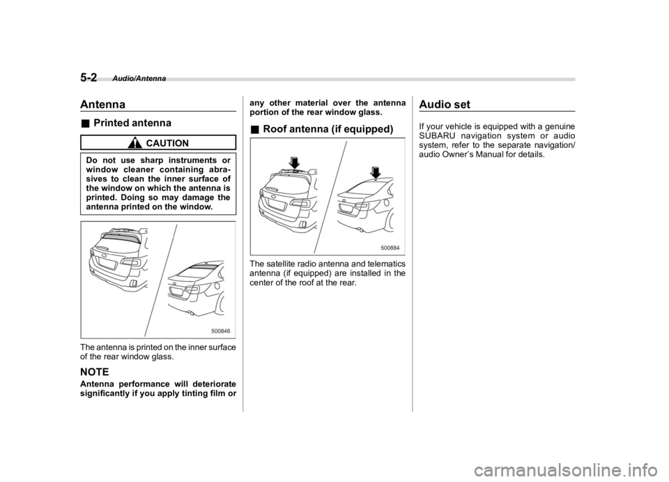 SUBARU LEGACY 2019  Owners Manual �������
