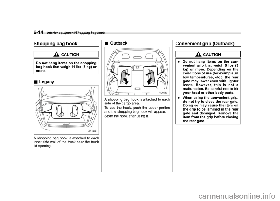 SUBARU LEGACY 2019  Owners Manual �������
