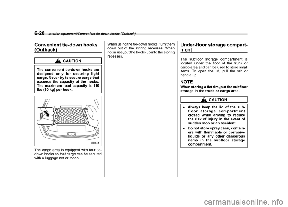 SUBARU LEGACY 2019  Owners Manual �������
