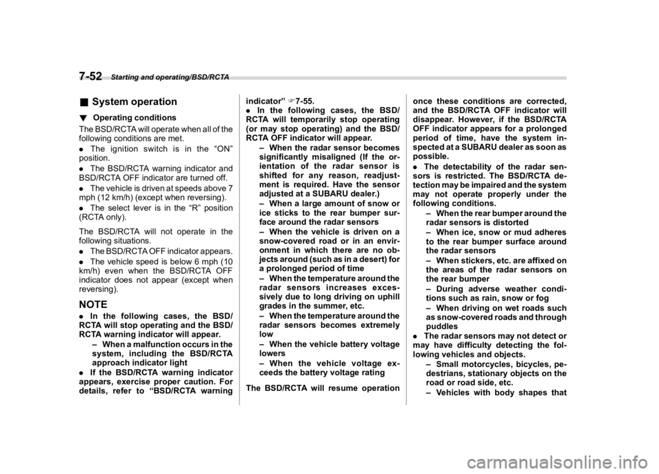 SUBARU OUTBACK 2019  Owners Manual �������
