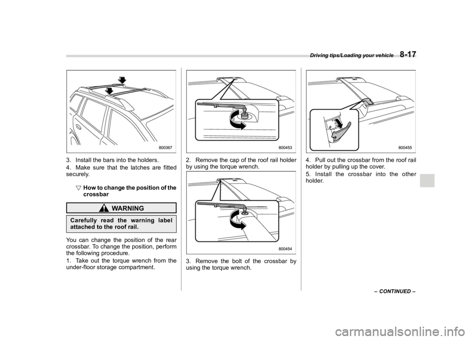 SUBARU OUTBACK 2019  Owners Manual �������
