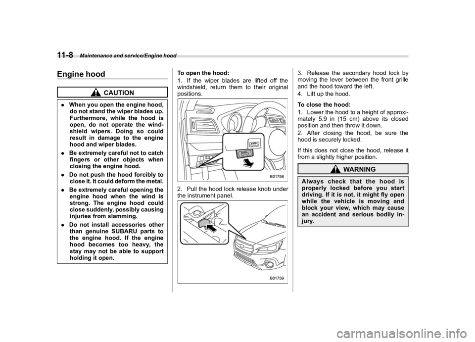 SUBARU OUTBACK 2019  Owners Manual �������
