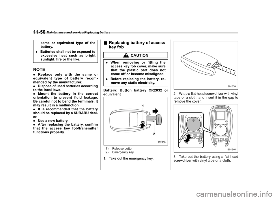 SUBARU OUTBACK 2019  Owners Manual �������
