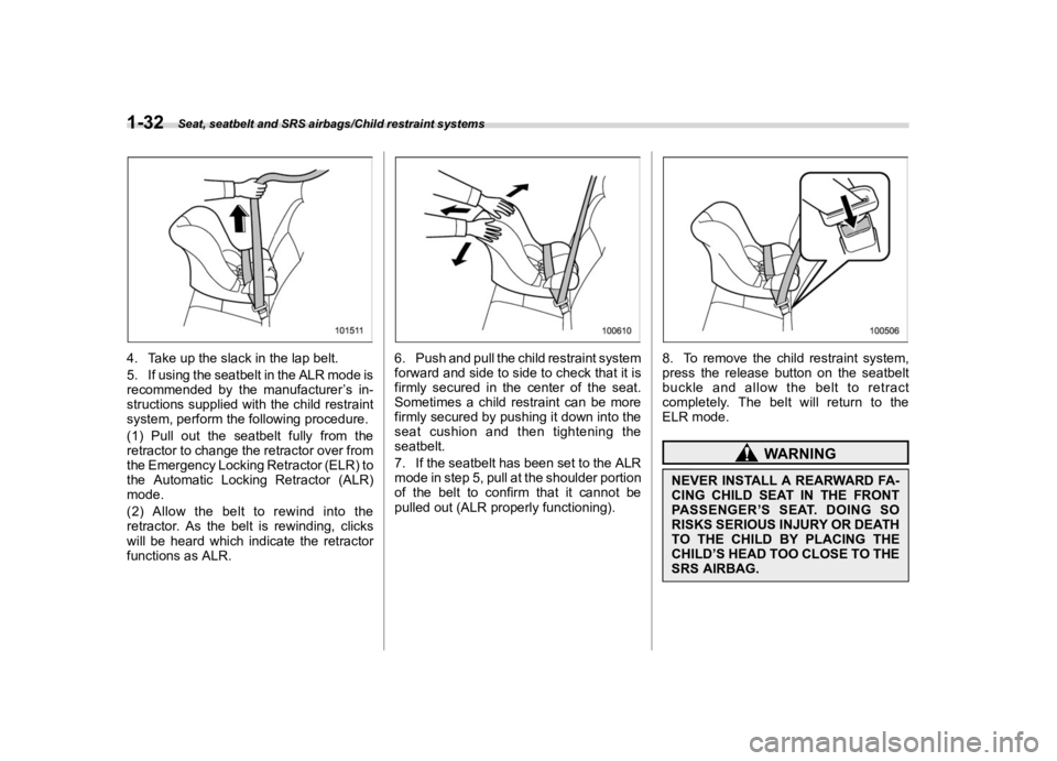 SUBARU OUTBACK 2019 Repair Manual ������
