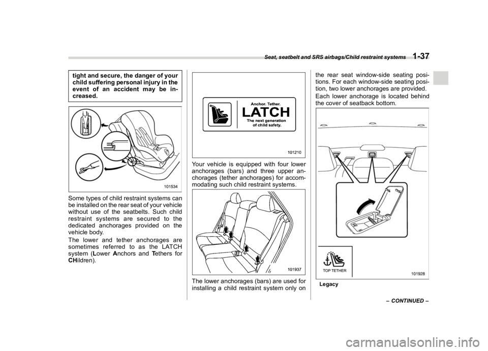 SUBARU OUTBACK 2019 Repair Manual ������
