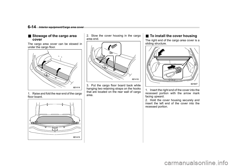 SUBARU CROSSTREK 2019  Owners Manual  
������� 
