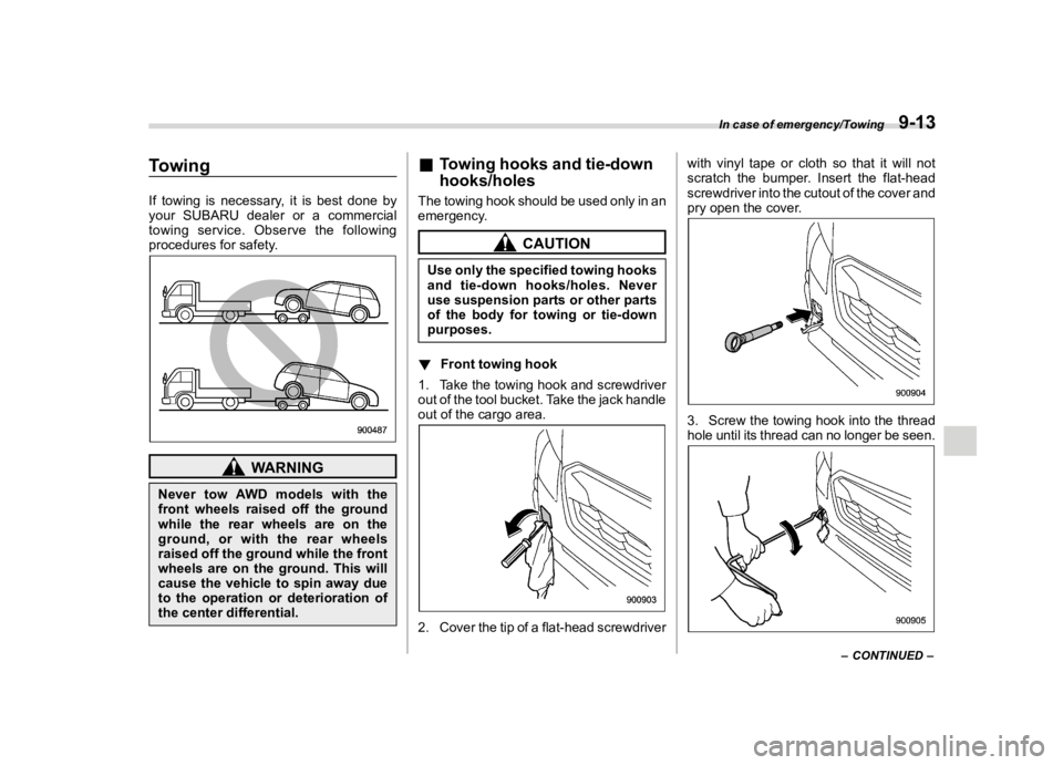 SUBARU CROSSTREK 2019  Owners Manual  
������� 
