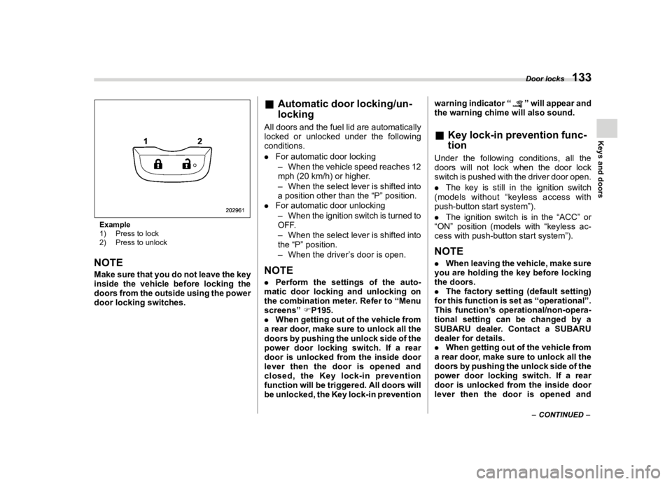 SUBARU FORESTER 2019  Owners Manual �������
