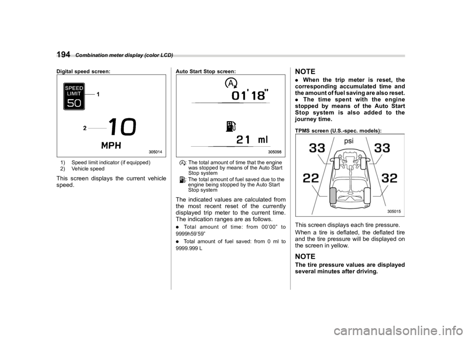 SUBARU FORESTER 2019  Owners Manual �������
