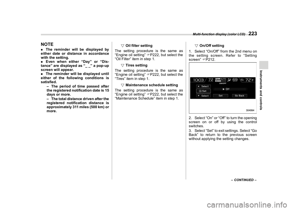 SUBARU FORESTER 2019  Owners Manual �������
