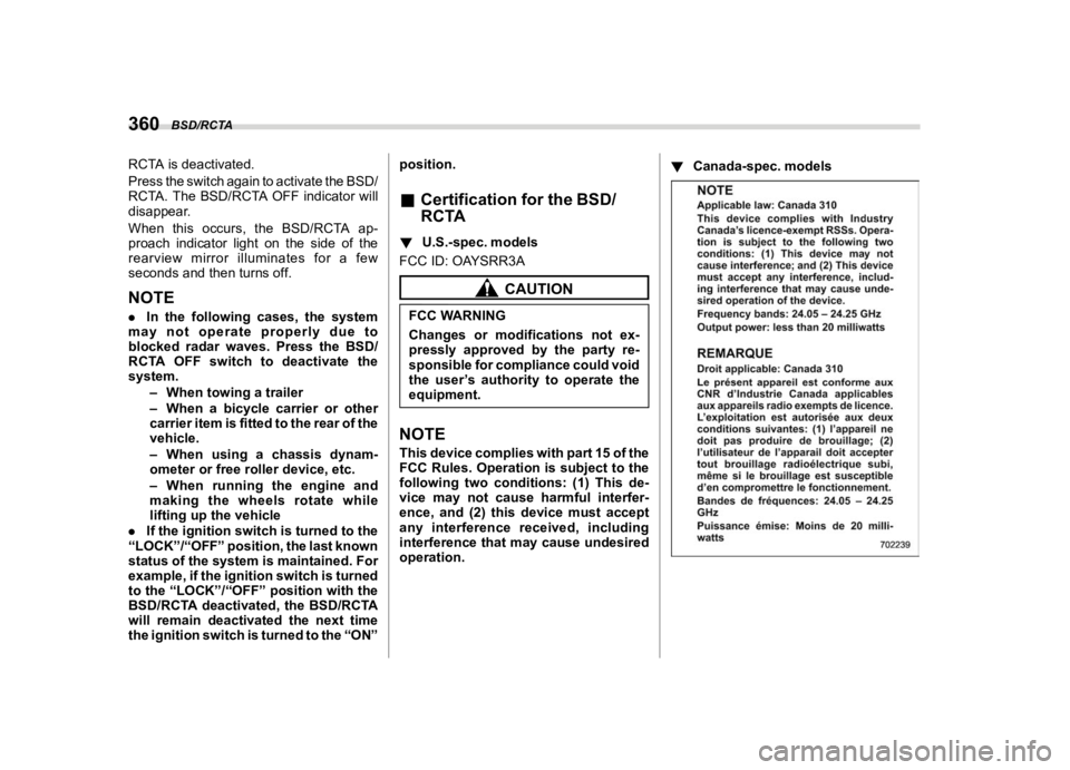 SUBARU FORESTER 2019  Owners Manual �������
