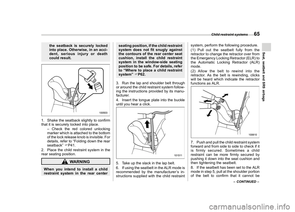 SUBARU FORESTER 2019 Repair Manual ������
