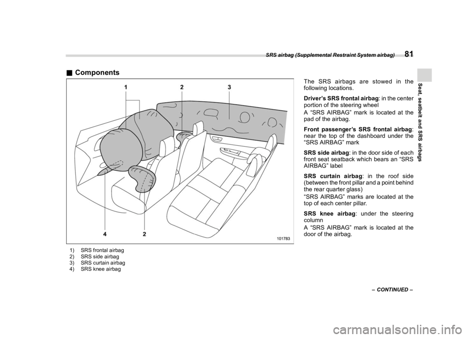 SUBARU FORESTER 2019 Manual Online ������
