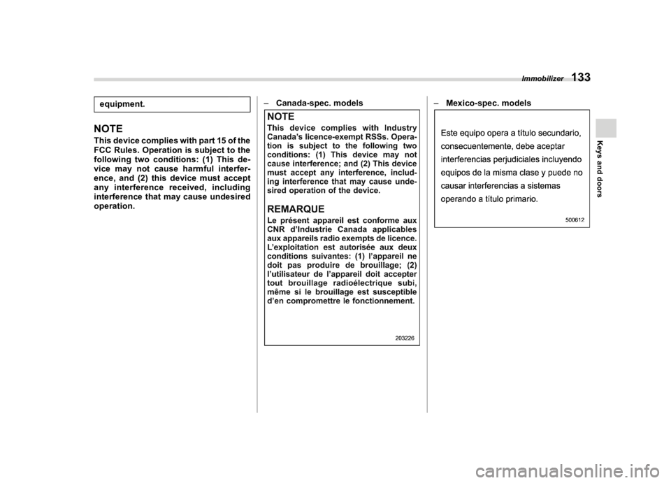 SUBARU ASCENT 2019  Owners Manual  
������� 
