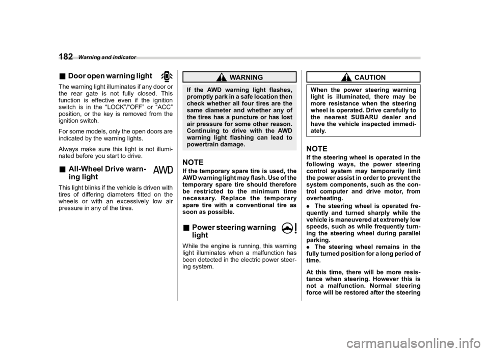 SUBARU ASCENT 2019  Owners Manual  
������� 

