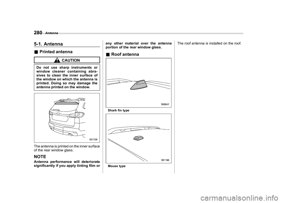 SUBARU ASCENT 2019  Owners Manual  
������� 

