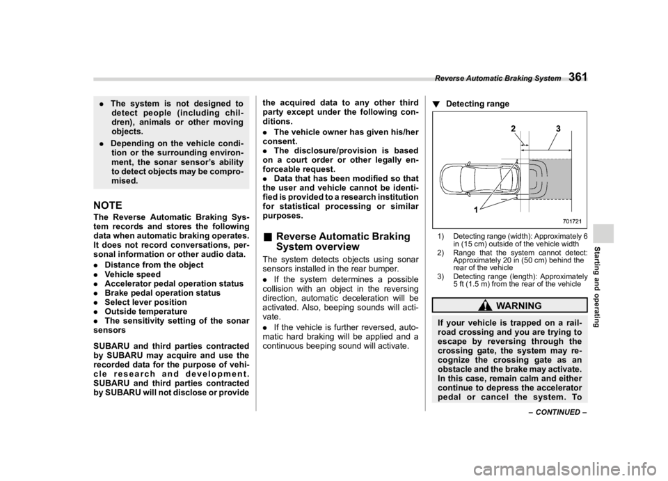 SUBARU ASCENT 2019  Owners Manual  
������� 

