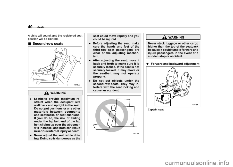 SUBARU ASCENT 2019 Service Manual  
������ 
