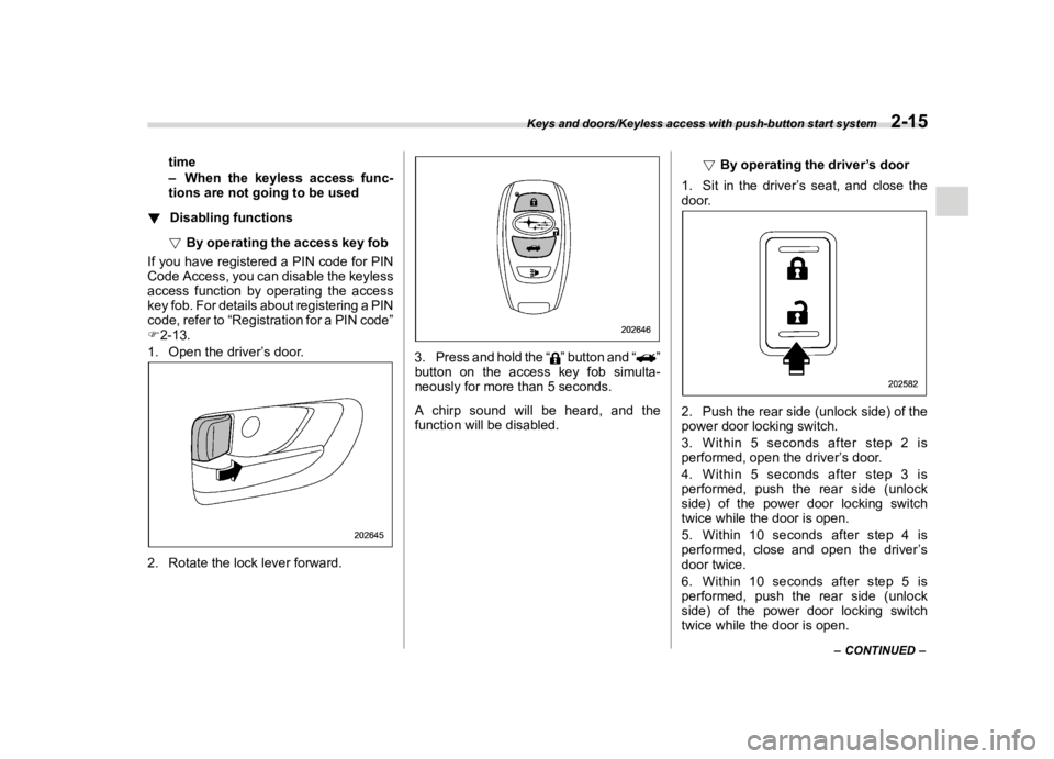 SUBARU WRX 2019  Owners Manual  
�� ����� 
