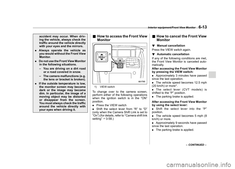 SUBARU WRX 2019  Owners Manual  
������� 
