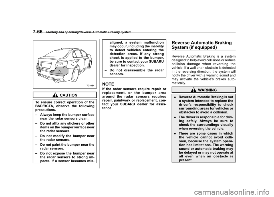 SUBARU WRX 2019  Owners Manual  
������� 
