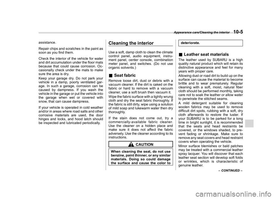 SUBARU WRX 2019  Owners Manual  
������� 
