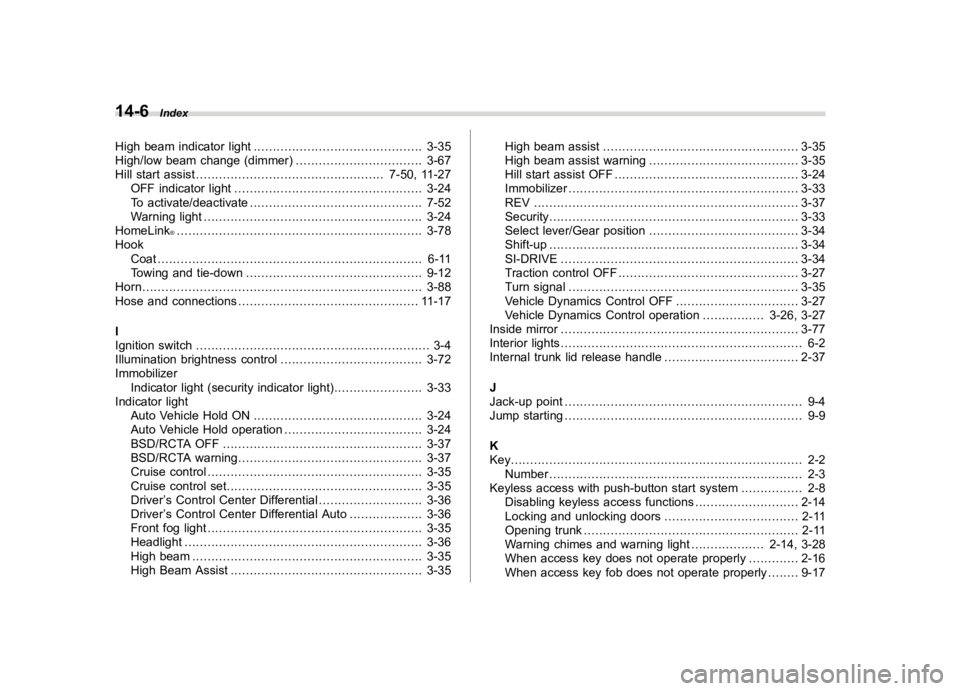 SUBARU WRX 2019  Owners Manual  
����� 
