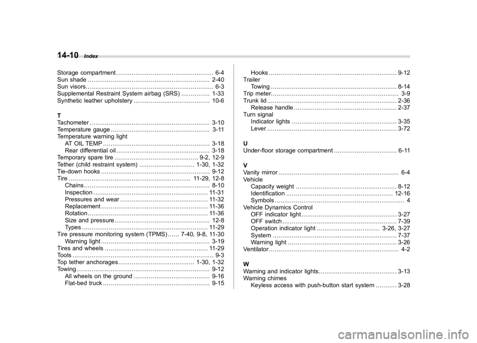 SUBARU WRX 2019  Owners Manual  
������ 
