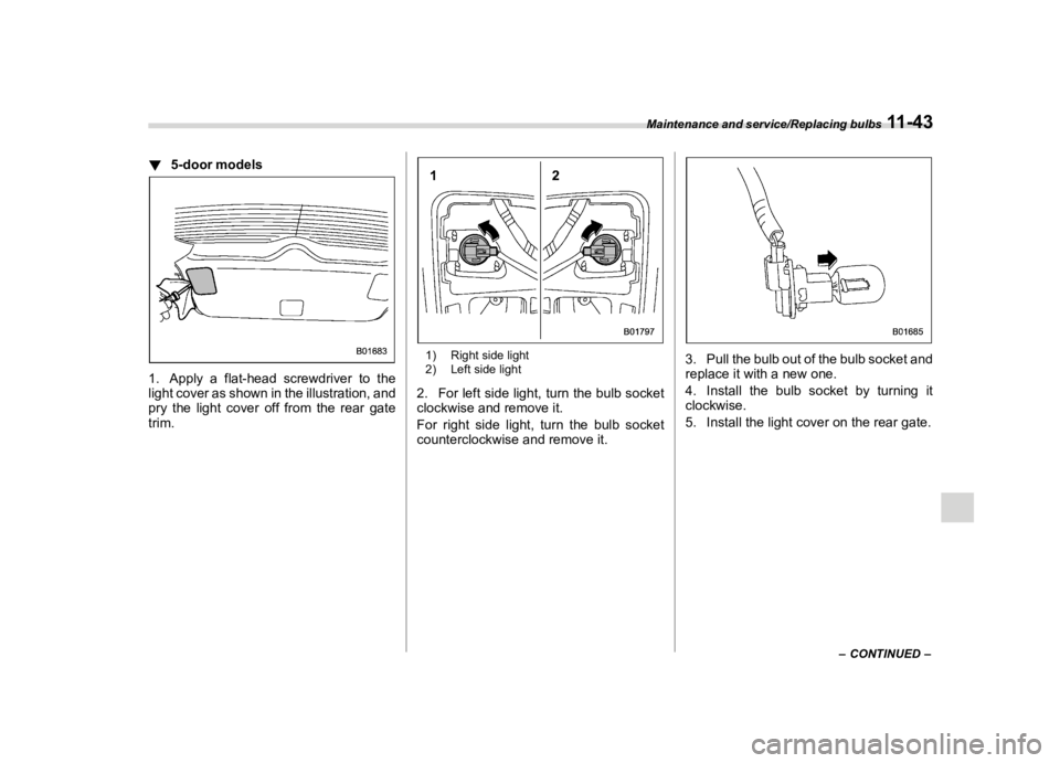 SUBARU IMPREZA 2018  Owners Manual  
������� 
