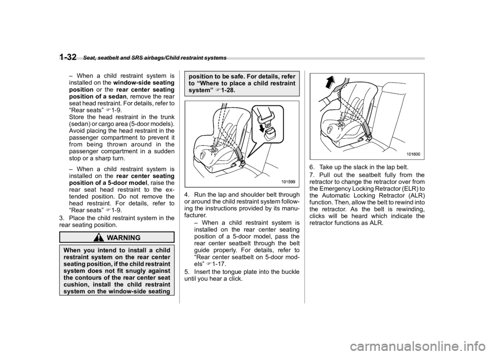 SUBARU IMPREZA 2018 Repair Manual  
������ 
