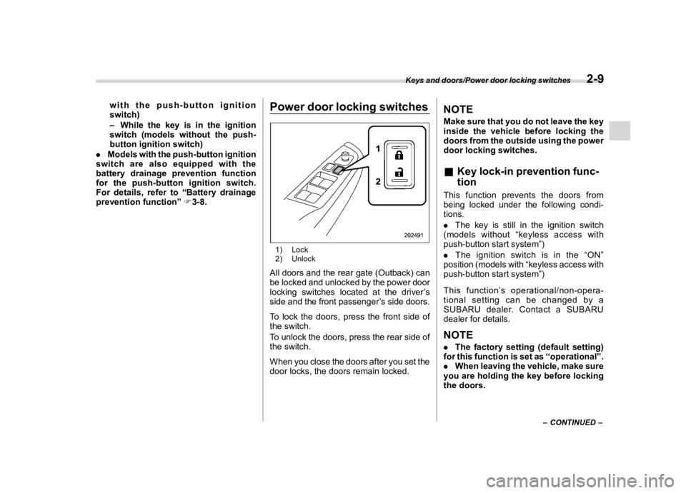 SUBARU OUTBACK 2018  Owners Manual  
�� ����� 

