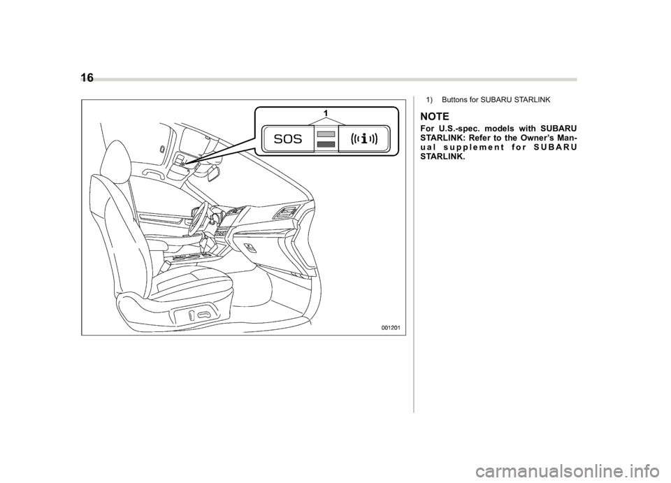 SUBARU OUTBACK 2018 User Guide  
������ 
