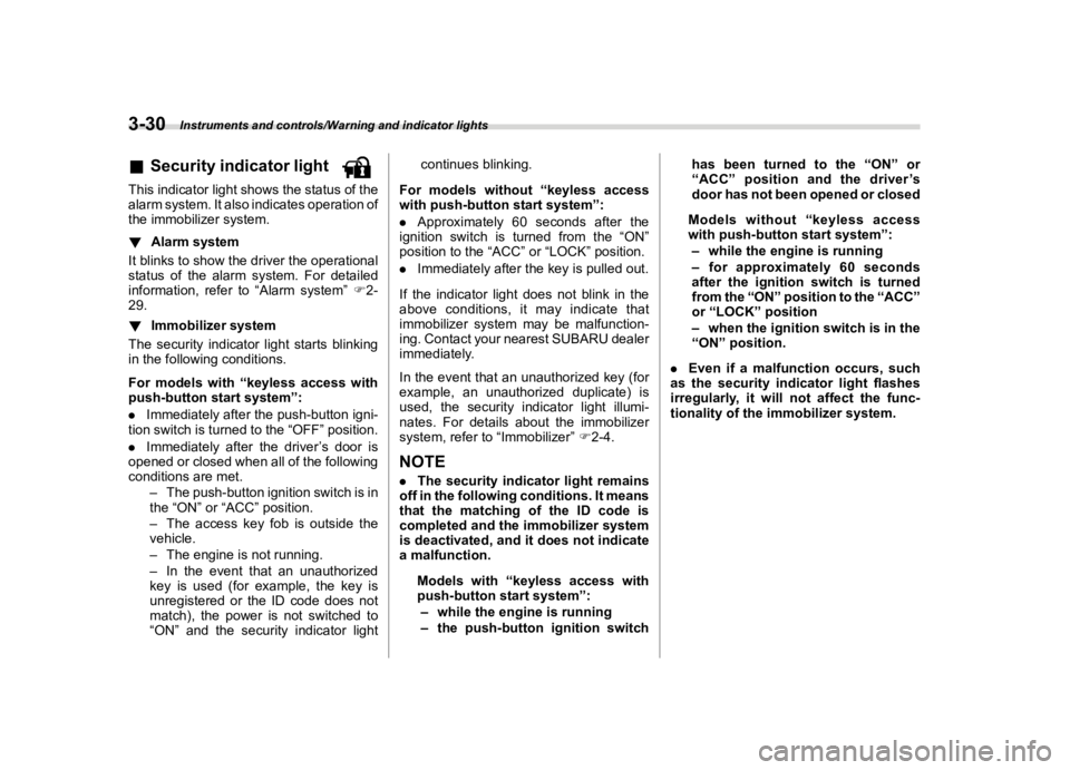 SUBARU OUTBACK 2018  Owners Manual  
������� 
