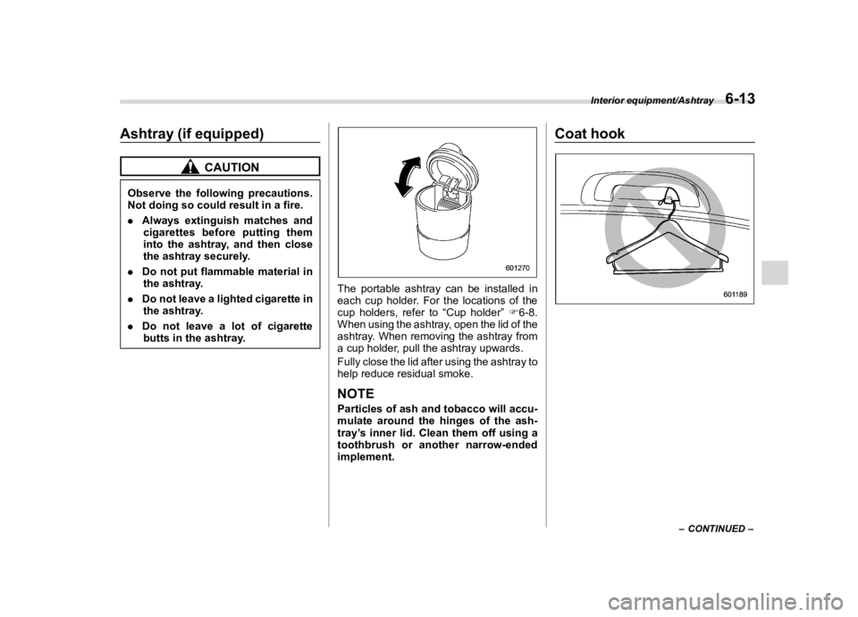 SUBARU OUTBACK 2018  Owners Manual  
������� 
