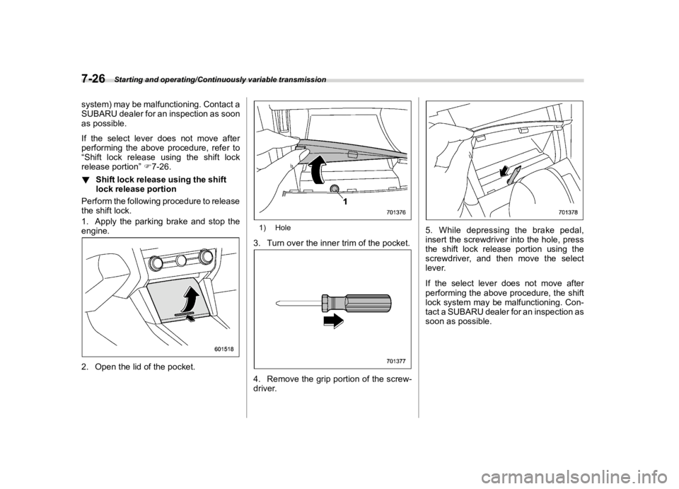 SUBARU OUTBACK 2018  Owners Manual  
������� 
