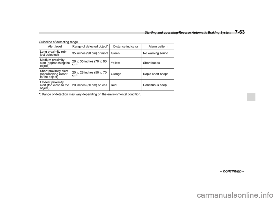 SUBARU OUTBACK 2018  Owners Manual  
������� 
