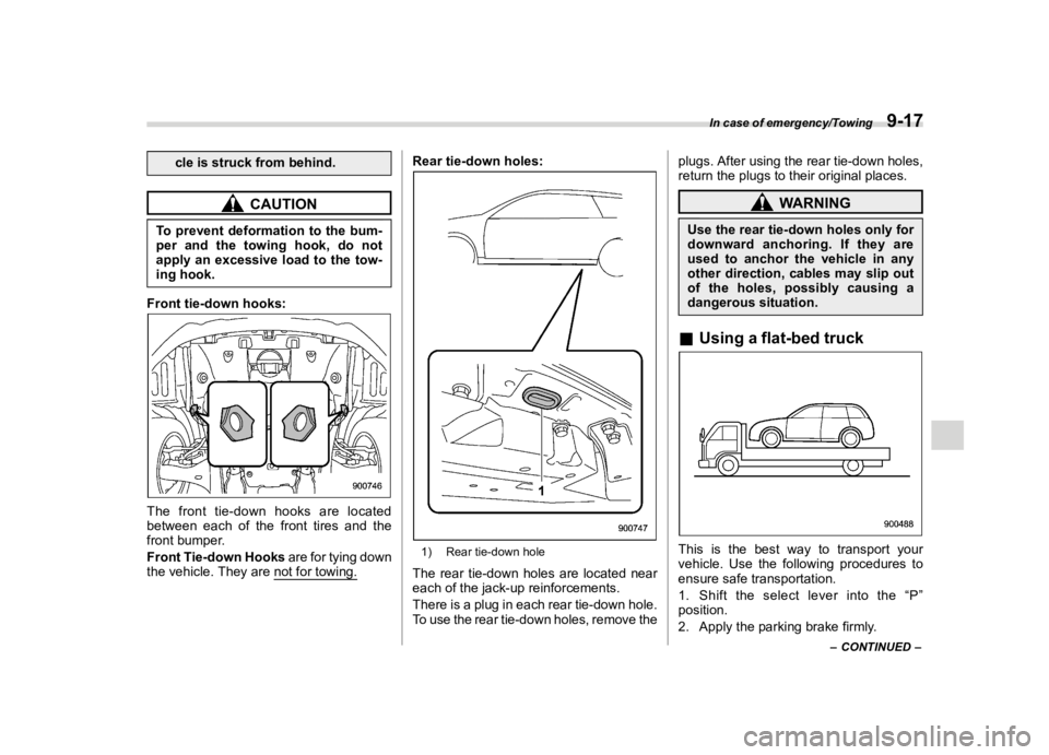 SUBARU OUTBACK 2018  Owners Manual  
������� 
