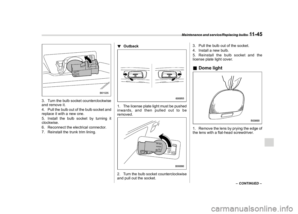 SUBARU OUTBACK 2018  Owners Manual  
������� 
