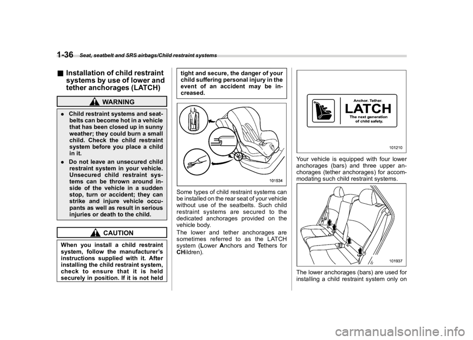 SUBARU OUTBACK 2018 Repair Manual  
������ 
