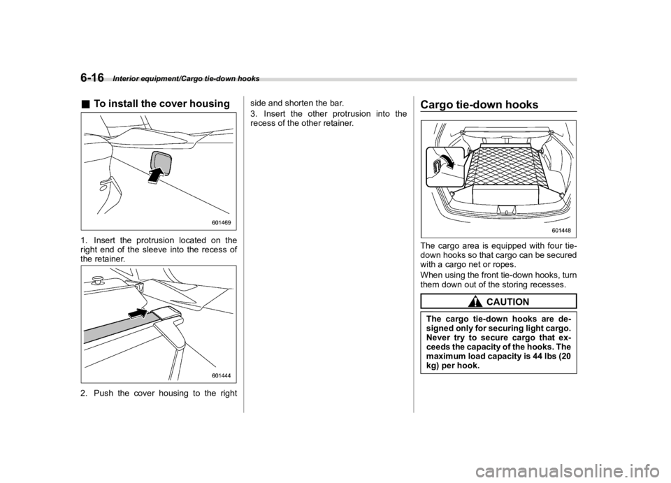 SUBARU FORESTER 2018  Owners Manual  
������� 

|&(�/�Q�F�G�N ��#�����$���$� ��&�+�6��&��������� 
& �7�R �L�Q�V�W�D�O�O �W�K�H�F�R�Y�H�U �K�R�X�V�L�Q�J 
�6���$�.�� 
�� �,�Q�V�H�U�W �W�K�H�S�U�R�W�U�X�V�L�